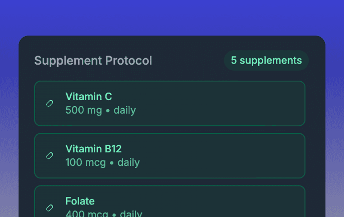 Experiment with workouts & health protocols